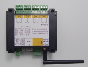 WiFi 7 DO (4 Relay + 3 DO) 4 DI  Modbus TCP IOT 모듈